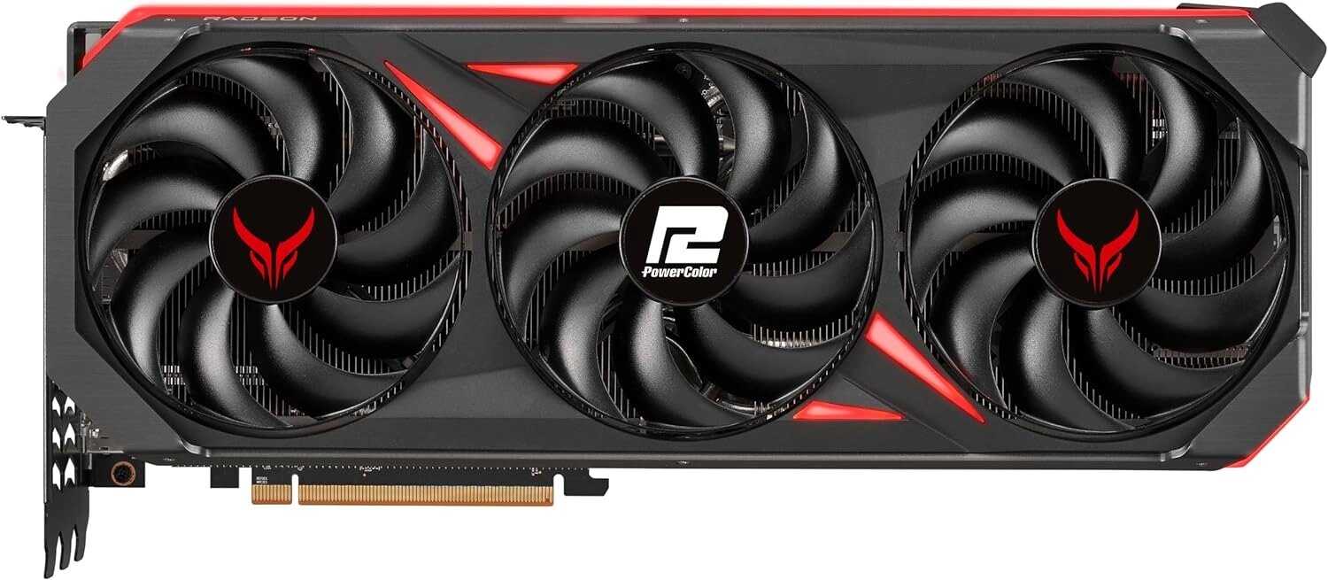 Видеокарта PowerColor RX 7800XT Red Devil [16 ГБ] фотография 5