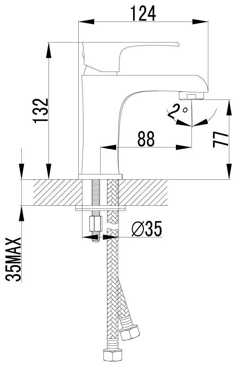 Смеситель для кухни Lemark Plus Factor (LM1606C) фотография 5