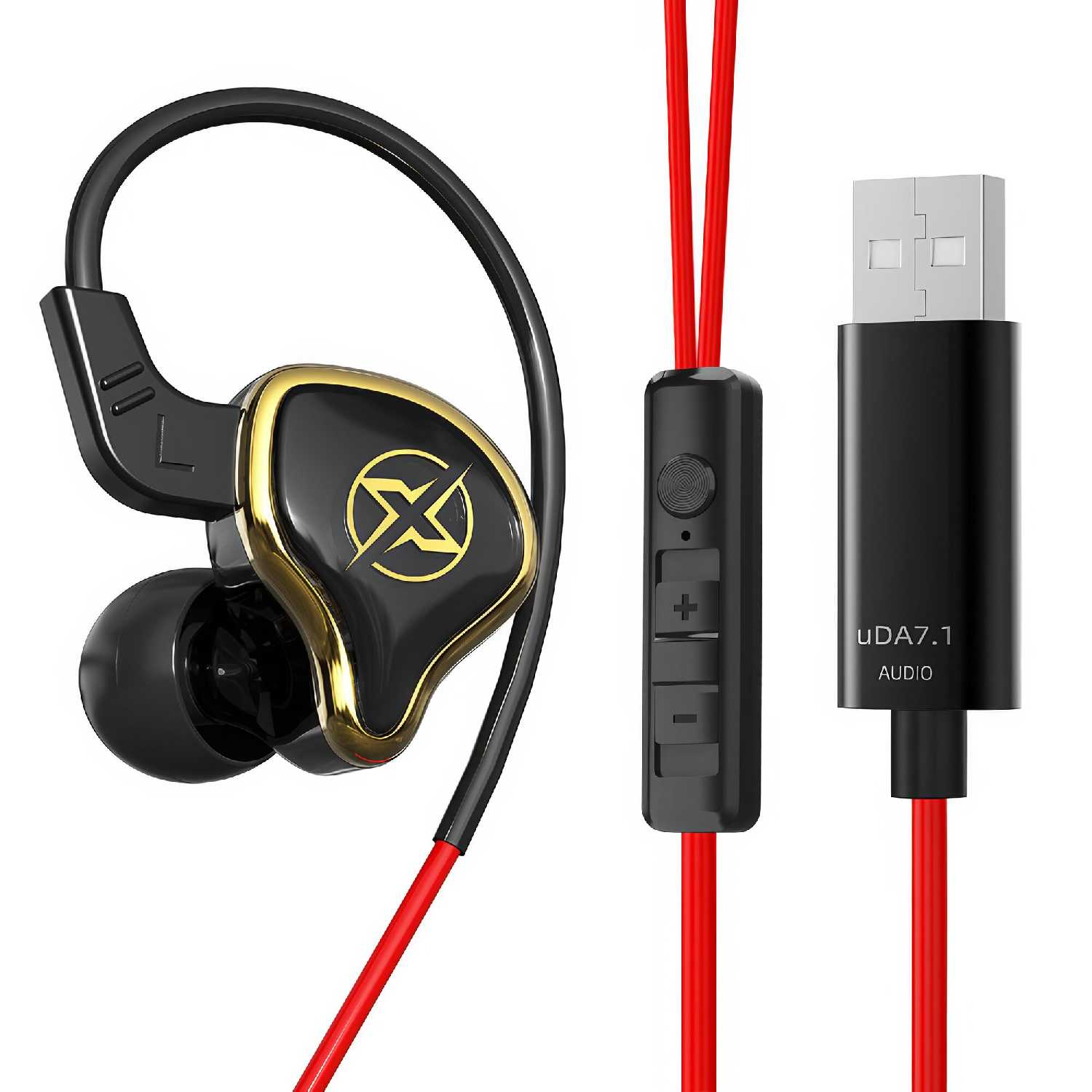 Наушники TECH UT-01 USB-A 7,1 Surrounded Stereo Sound фотография 11