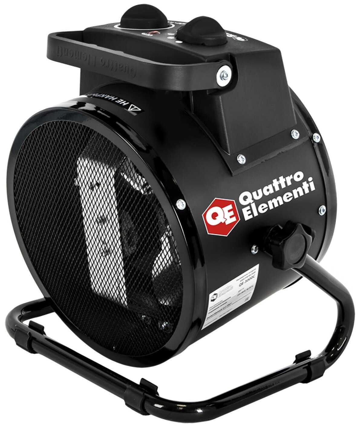 Электрическая тепловая пушка Quattro Elementi QE-3000C фотография 4