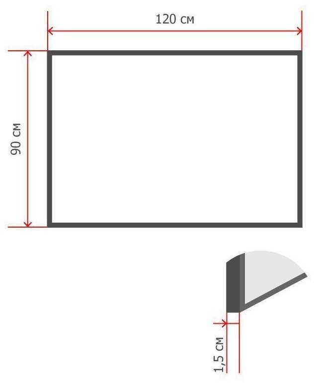 Доска пробковая Attache Доска информационная Attache Economy (90х120) фотография 1
