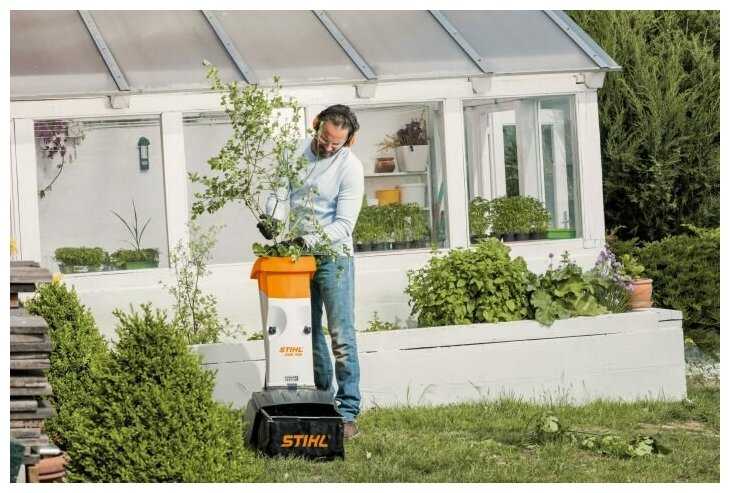 Измельчитель электрический STIHL GHE 105, 2200 Вт фотография 10