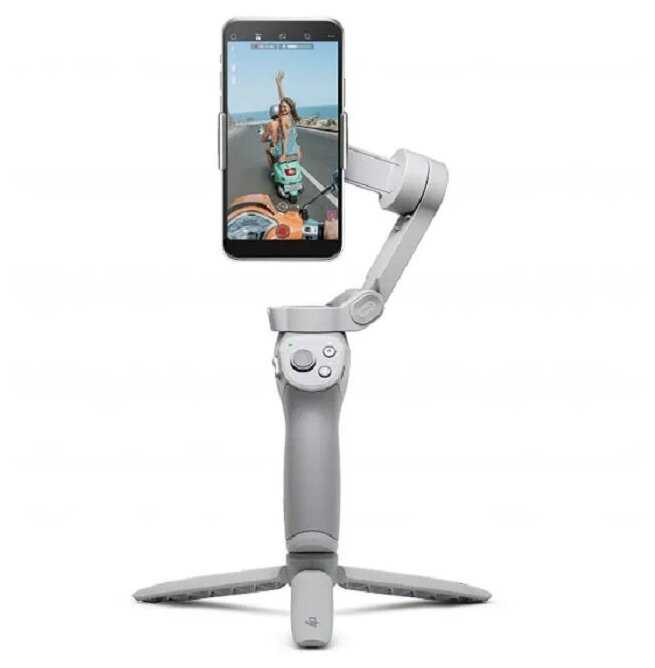 Электрический стабилизатор DJI Osmo Mobile 4 Bundle + сумка фотография 3