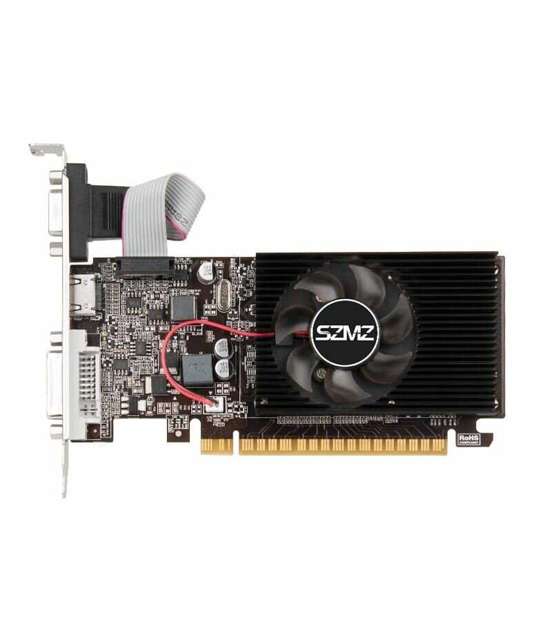 Видеокарта SZMZ NVIDIA GeForce GT610 (2 ГБ) фотография 2