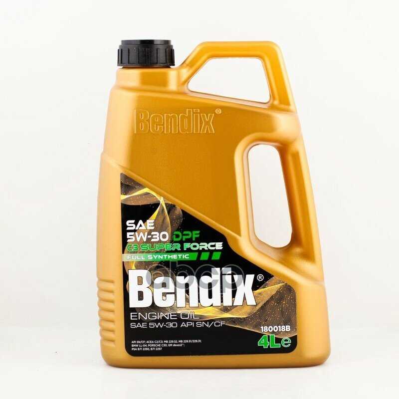 Масло моторное BENDIX Super Force DPF SAE 5W-30 (Bendix) фотография 1