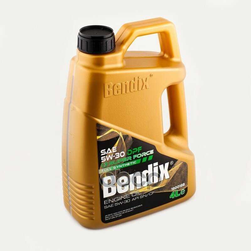 Масло моторное BENDIX Super Force DPF SAE 5W-30 (Bendix) фотография 2