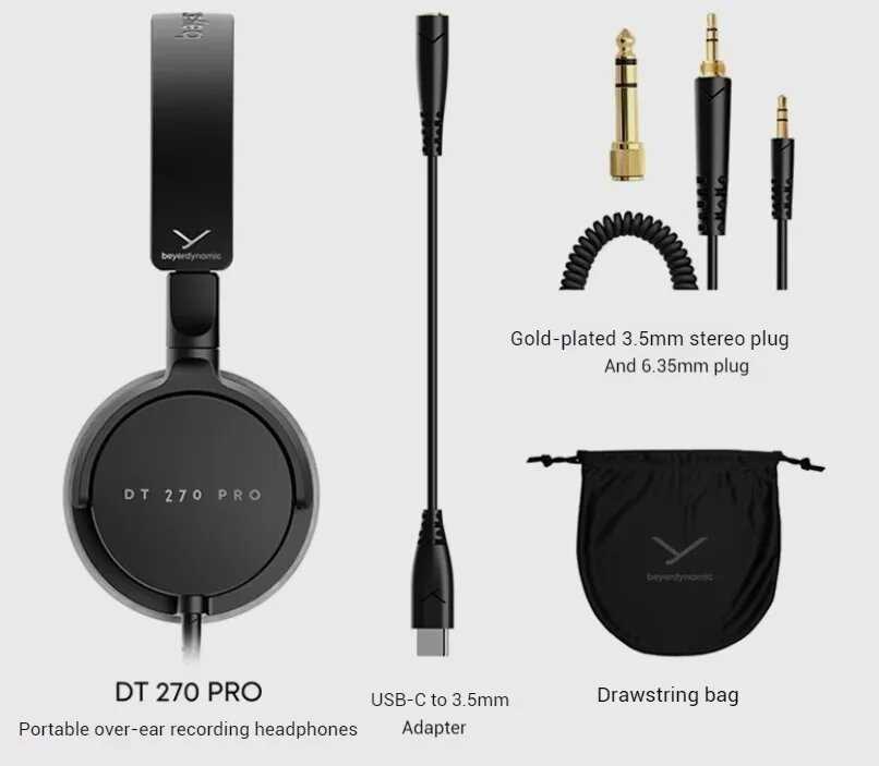 Наушники Beyerdynamic DT 270 PRO фотография 6