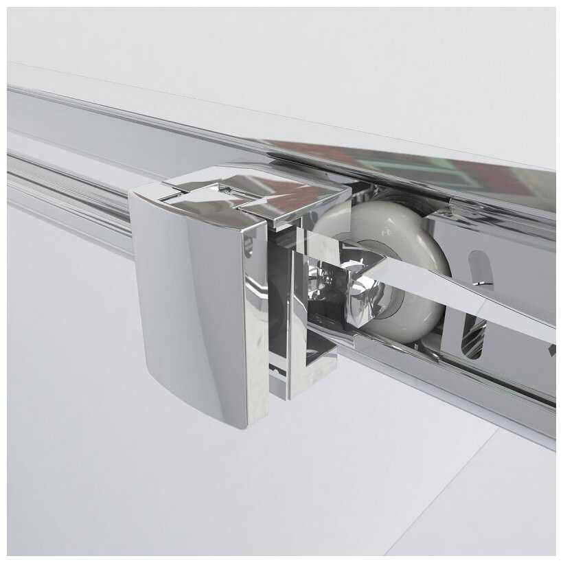 Душевой уголок Vincea Garda VSR-1G9015CL 150х90х190 профиль хром, стекло прозрачное фотография 3