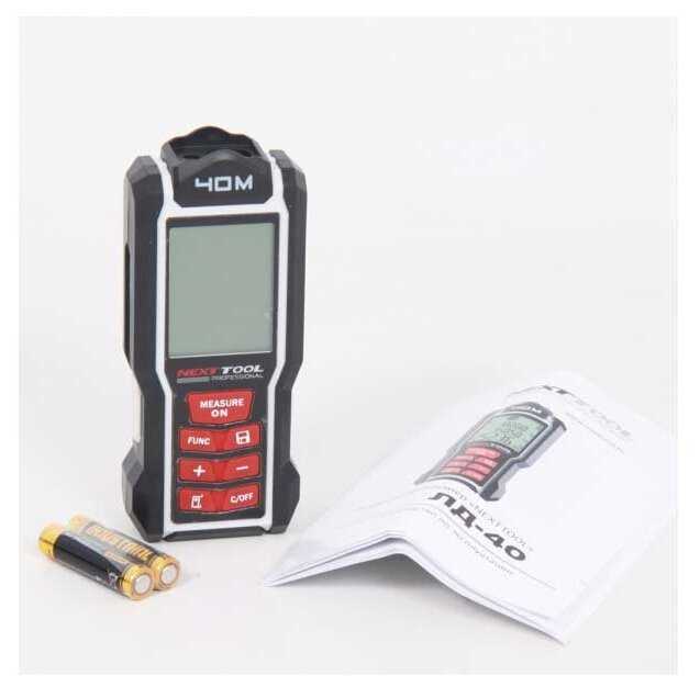 Лазерный дальномер NEXTTOOL ЛД-40 фотография 4