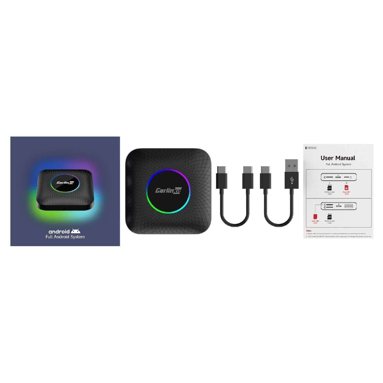Адаптер Carlinkit TBox Ambient (4+64Гб) фотография 1