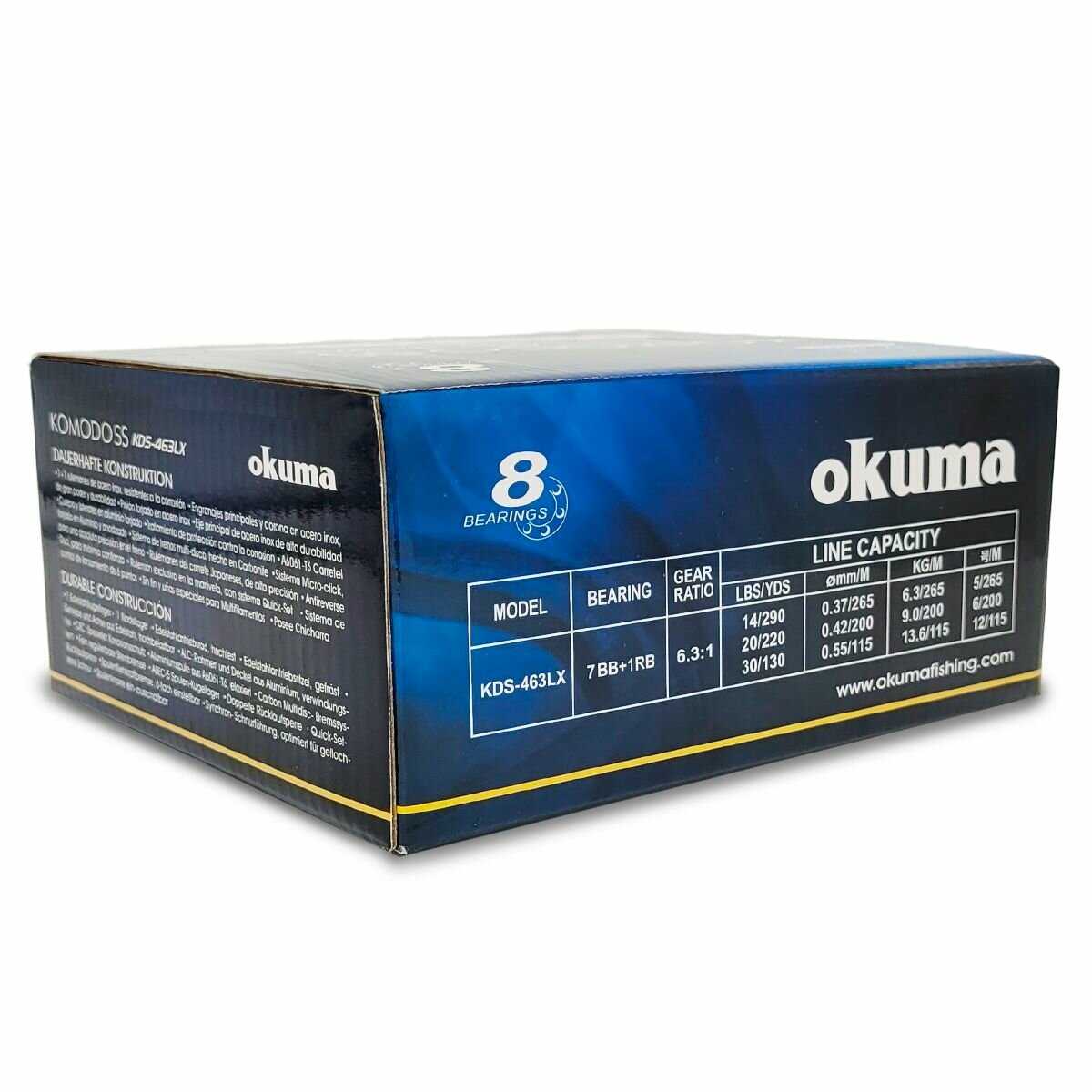 Катушка Okuma NEW MAGDA DXT PRO 20DXT фотография 6
