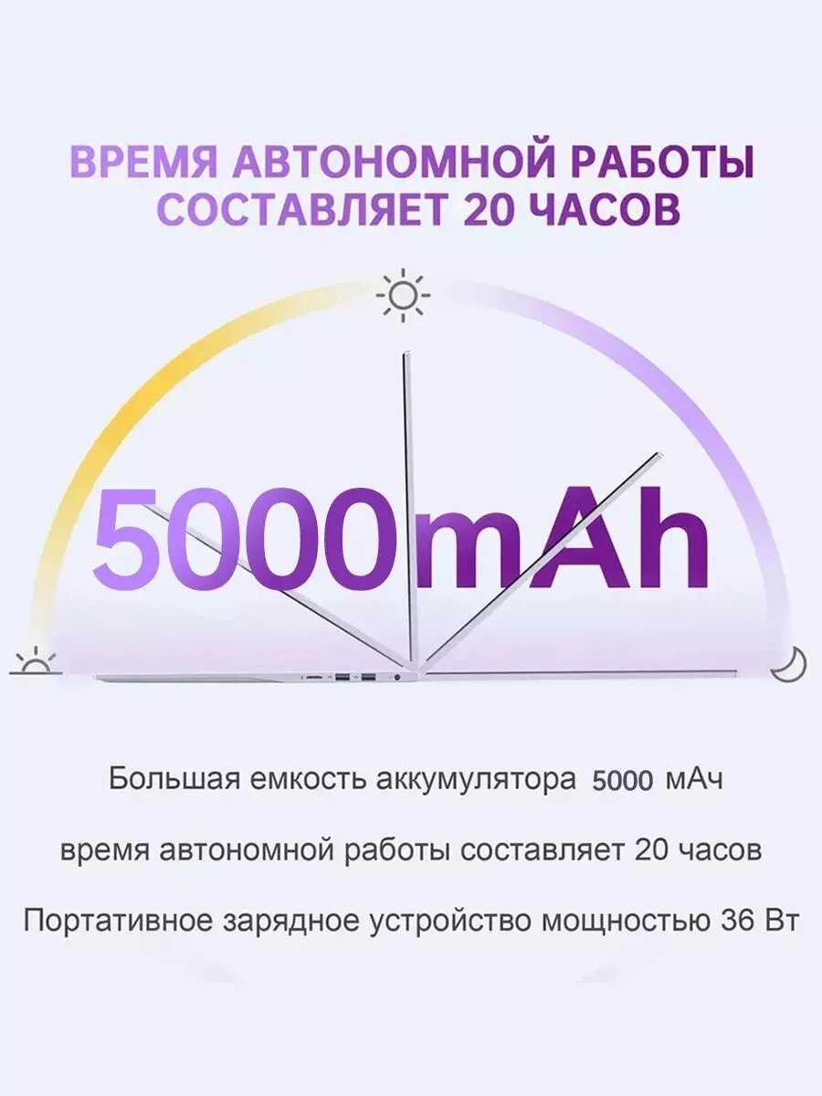 Ноутбук Ноутбук для работы и учебы 15,6