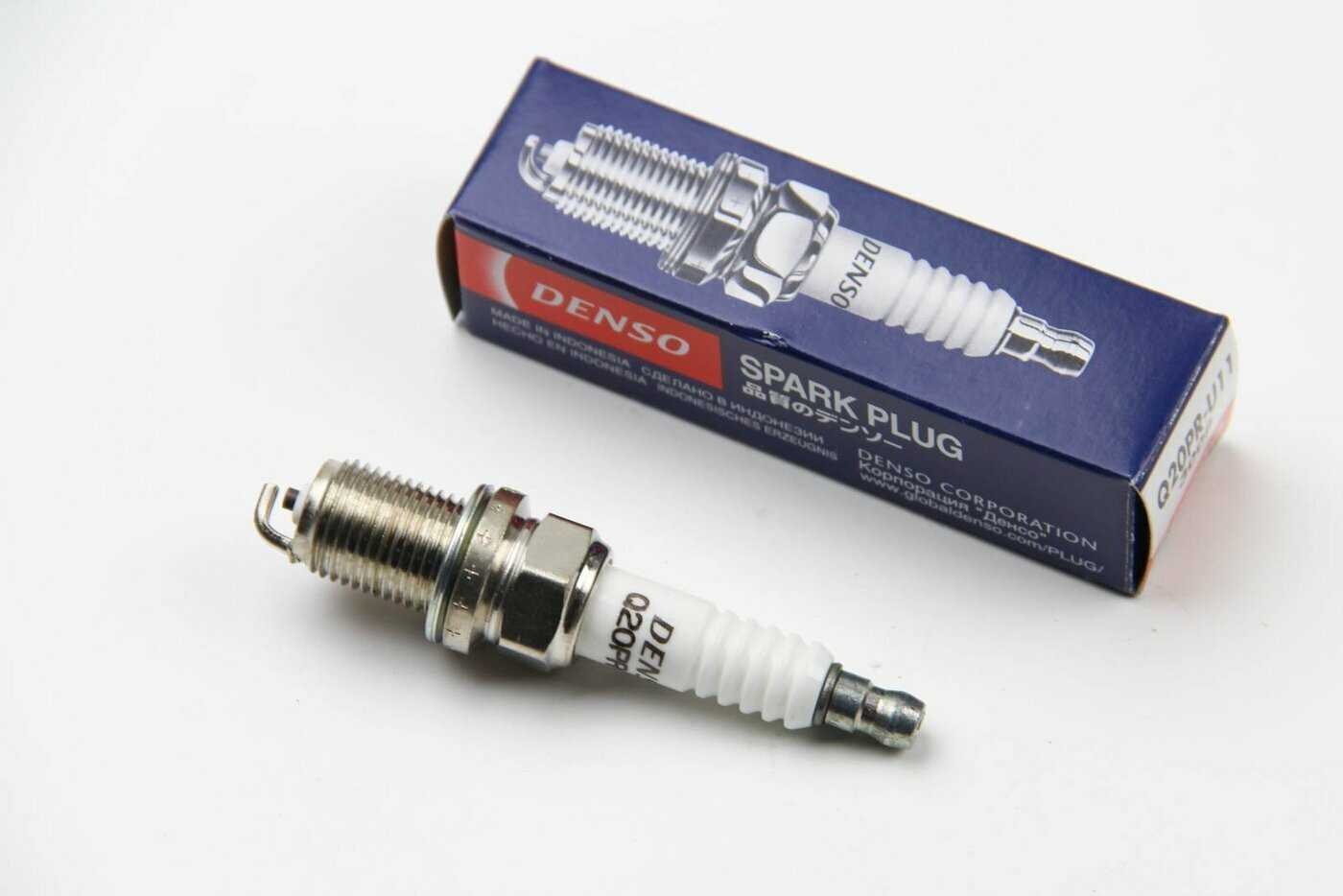 Свеча зажигания ВАЗ 2110 12,2170 инжектор 16кл. DENSO Q20PRU11 (16кл.) 1.6л 1,1мм (4шт)