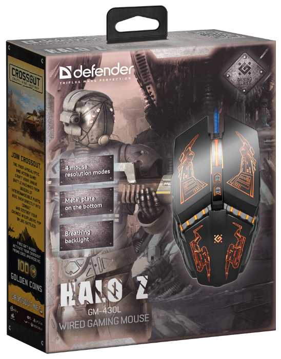 Мышь Defender Halo Z GM-430L фотография 5