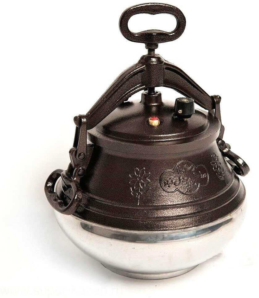 Казан алюминиевый Шафран Афганский двухцветный