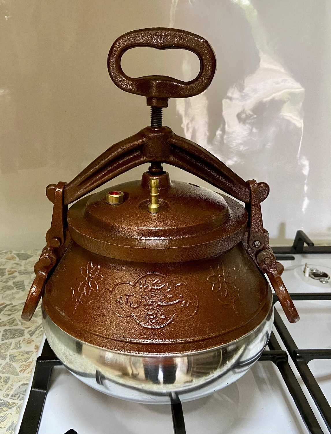 Казан алюминиевый Шафран Афганский двухцветный фотография 1