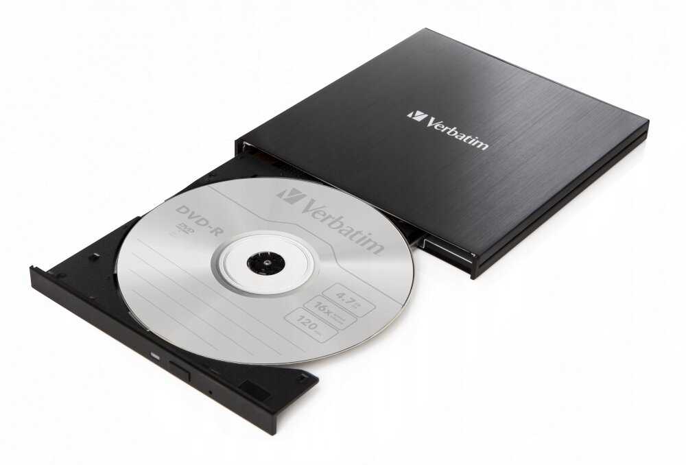 Привод Verbatim Slimline CD/DVD Writer (USB 2.0)