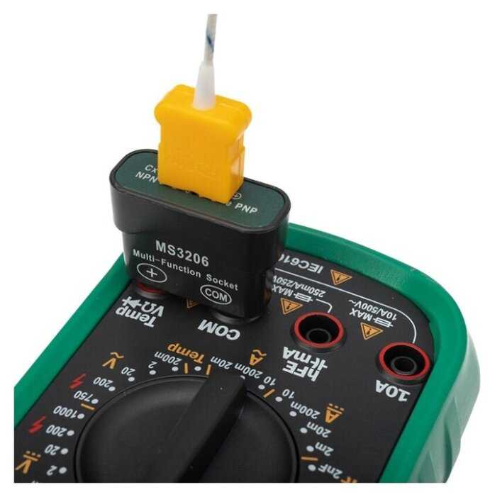 Мультиметр цифровой универсальный Mastech MY62 фотография 5