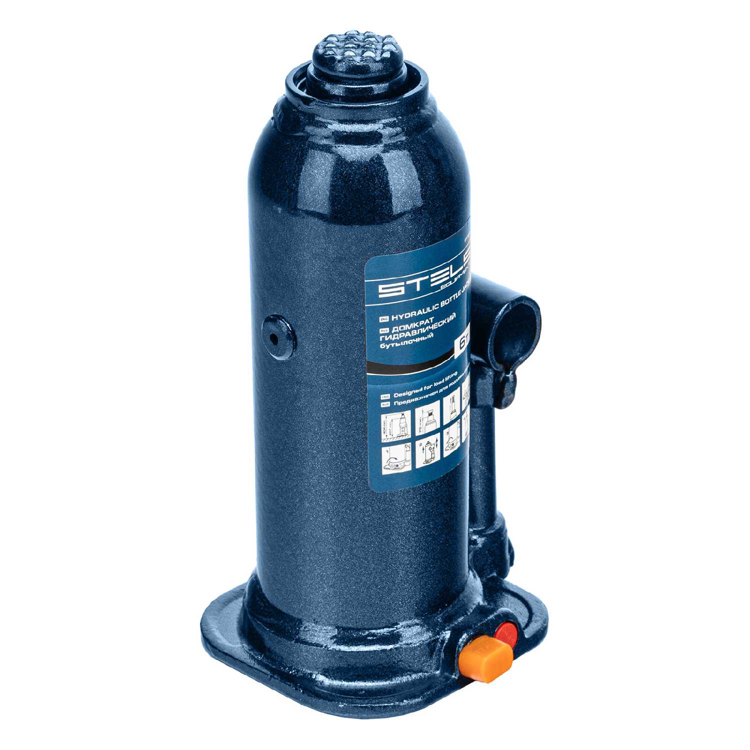Домкрат бутылочный гидравлический Stels Домкрат бутылочный гидравлический (51164) фотография 12