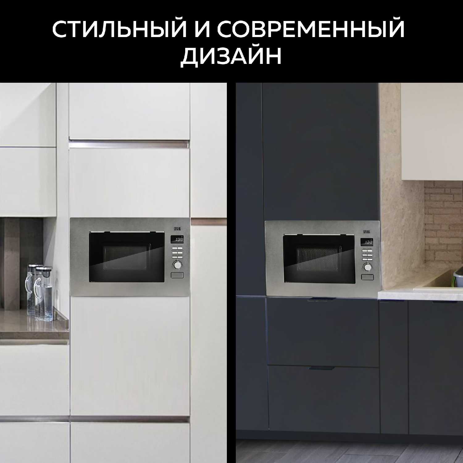 Микроволновая печь GFGRIL Микроволновая печь соло GF-MWO203 (20 л, 700 Вт) фотография 1