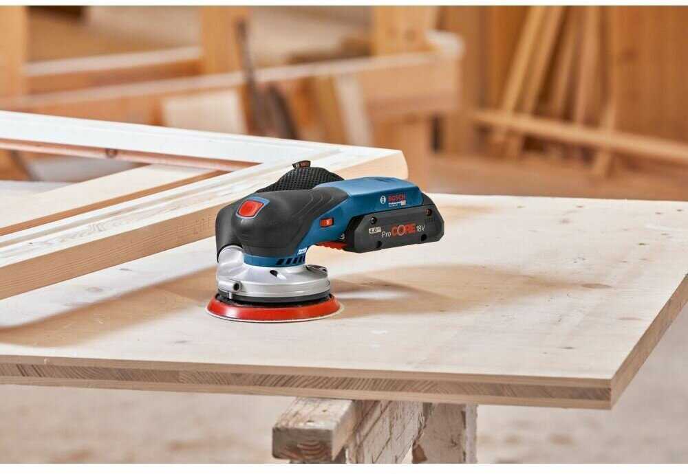 Шлифмашина для стен и потолков BOSCH GEX 18V-125 фотография 11