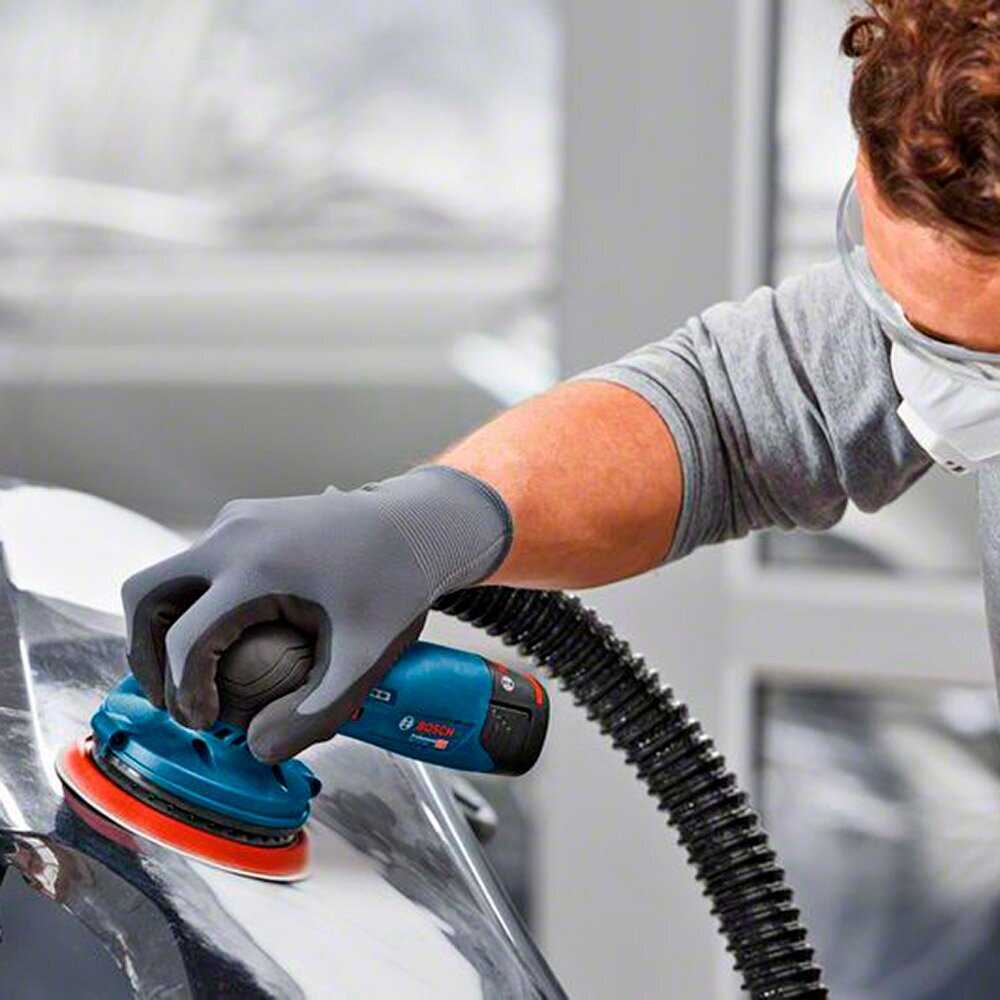 Шлифмашина для стен и потолков BOSCH GEX 12V-125 (0601372101) фотография 12
