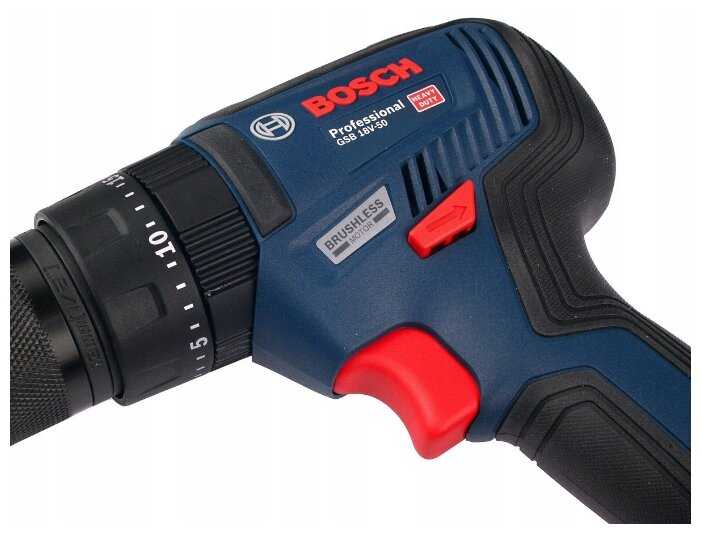 Аккумуляторная ударная дрель-шуруповерт BOSCH GSB 18V-50 601.9H5.120 фотография 2