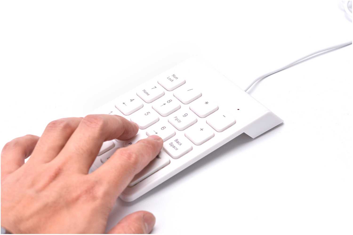 Цифровая клавиатура USB для ноутбука, 18 клавиш, KS-is фотография 6