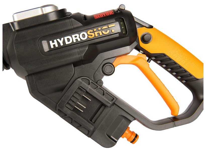 Мойка высокого давления бесщеточная WORX WG630E, 20В, 20 бар, 1*4,0 Ач и ЗУ фотография 5