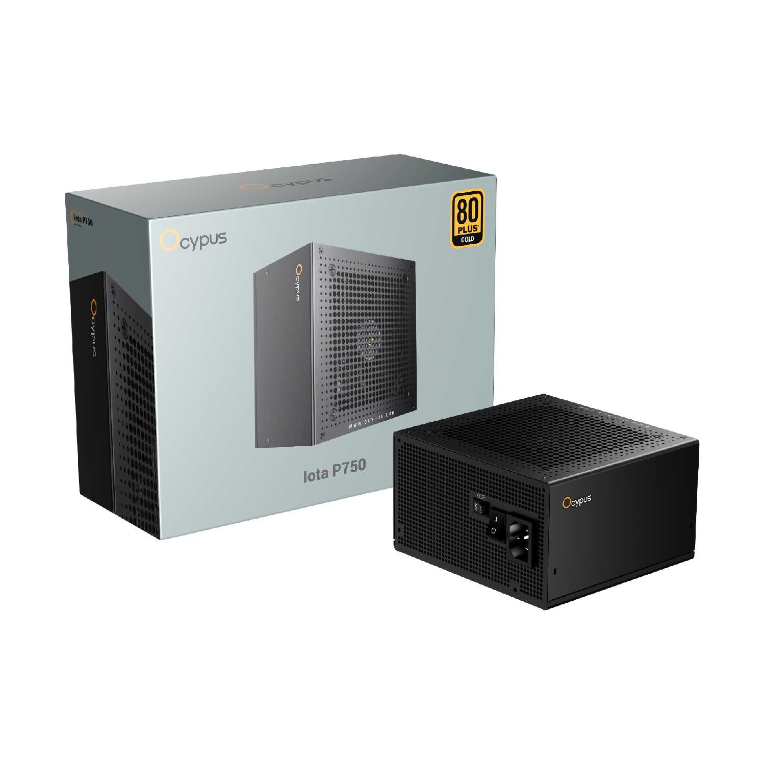 Блок питания Ocypus Iota P750 [750W, 80Plus Gold, Modular] [Iota-P750-G1FFBK024X-EU] фотография 3