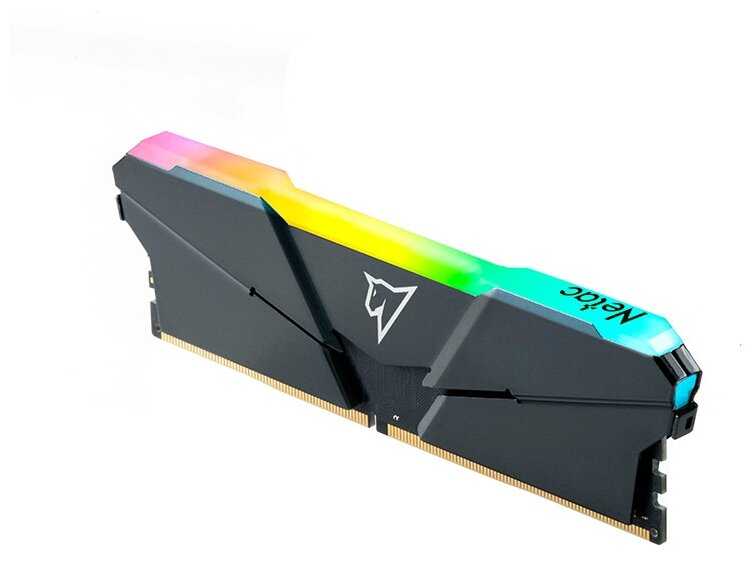 Оперативная память Netac Shadow RGB 8 ГБ DDR4 DIMM CL19 (NTSRD4P26SP-08E) фотография 4