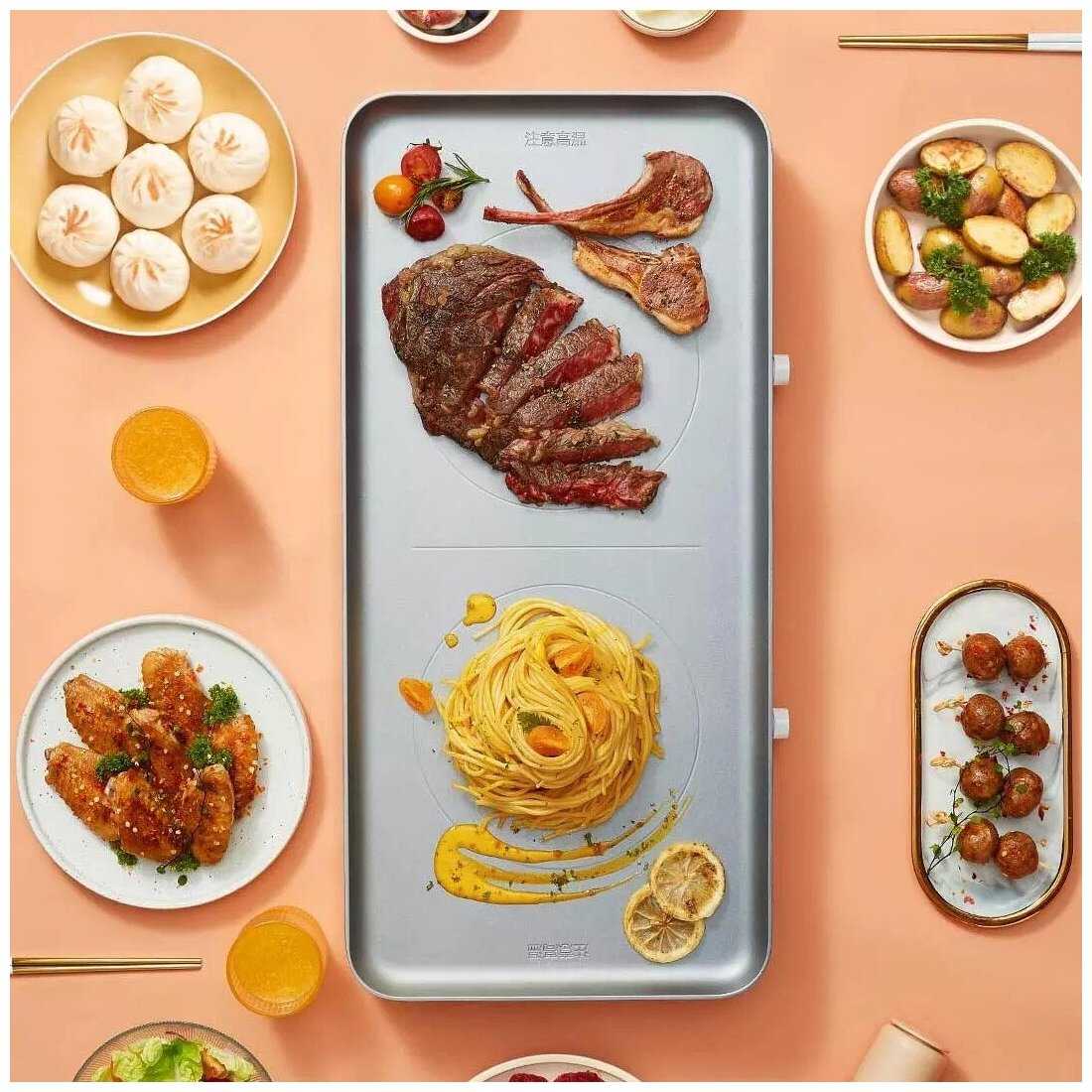 Умная индукционная плита Xiaomi Mijia Double-Port Cooker (MDCLD01ACM) фотография 3