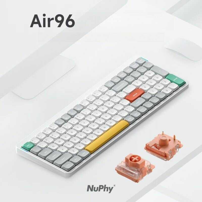 Беспроводная механическая клавиатура Nuphy AIR96 (Red Switch) фотография 3