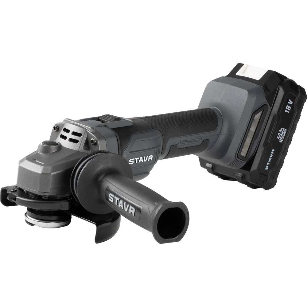 Аккумуляторная углошлифовальная машина Stavr SAG 18-125BL [18V, BL]