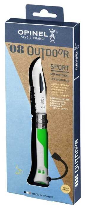 Нож складной OPINEL №8 Outdoor Fluo фотография 4