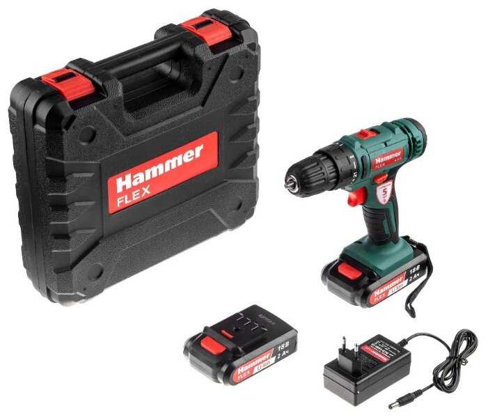 Аккумуляторная дрель-шуруповерт Hammer ACD18BS фотография 9