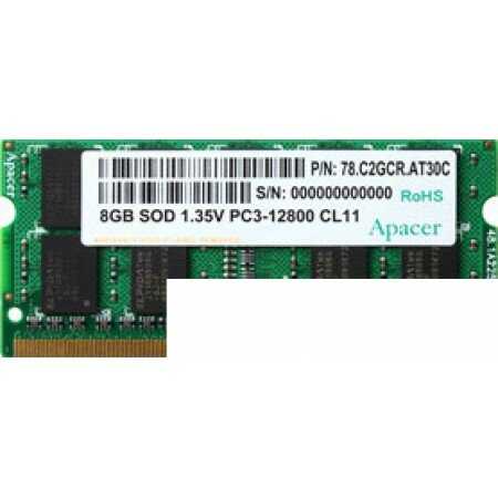 Оперативная память Apacer 8 ГБ DDR3 SODIMM (AS08GFA60CATBGC) фотография 10