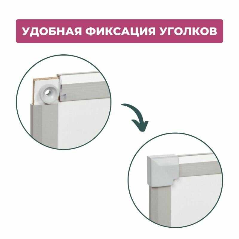 Доска магнитно-маркерная Attache Доска магнитно-маркерная 90х120 (Economy) фотография 19