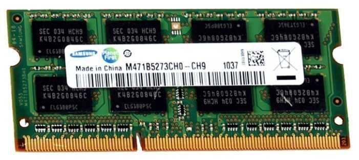 Оперативная память Samsung 4 ГБ DDR3 1333 МГц CL9 (M471B5273DH0-CH9)