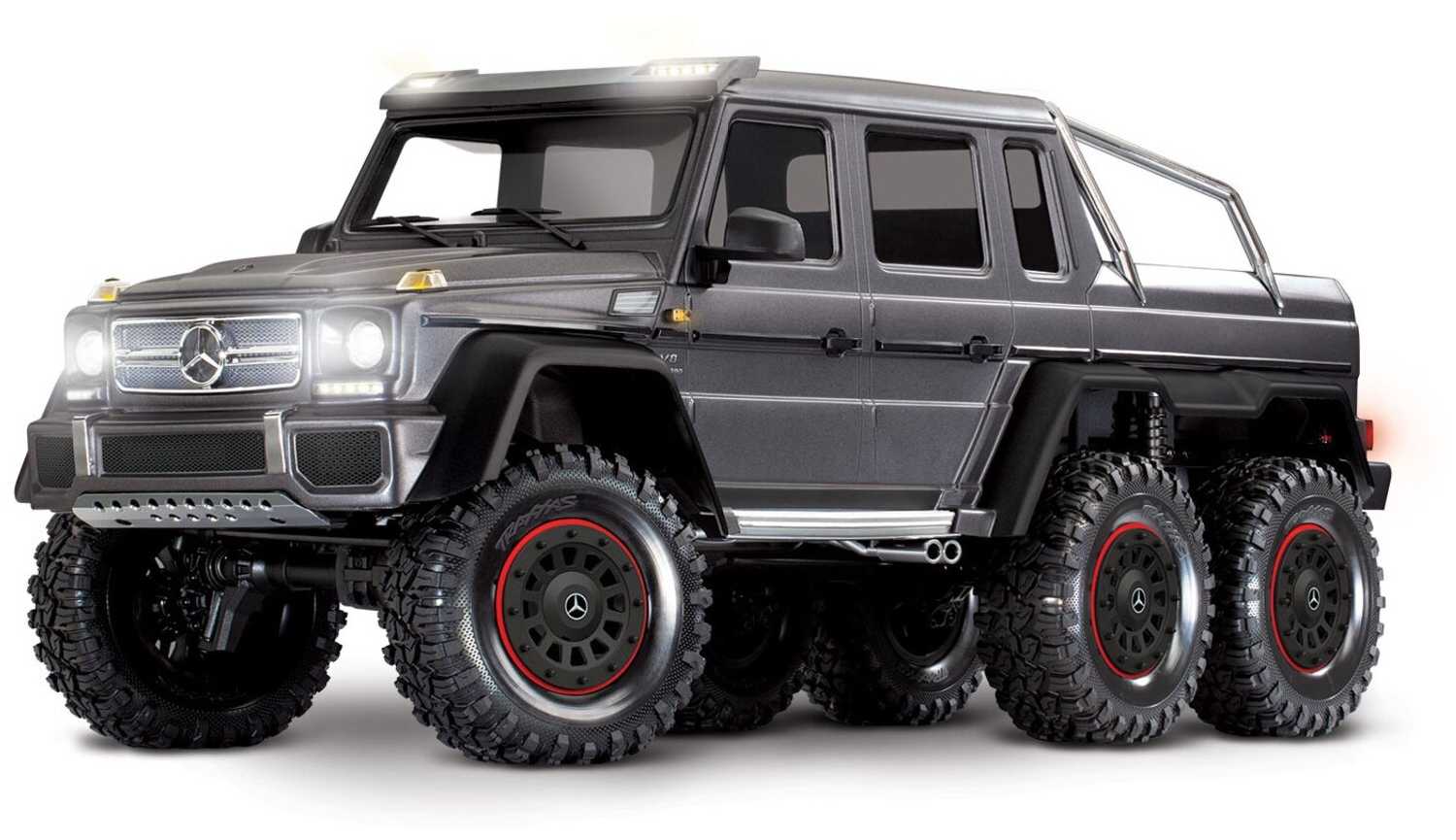 Внедорожник Traxxas Mercedes-Benz G 63 AMG 6x6 88096-4, 1:10, 65.1 см