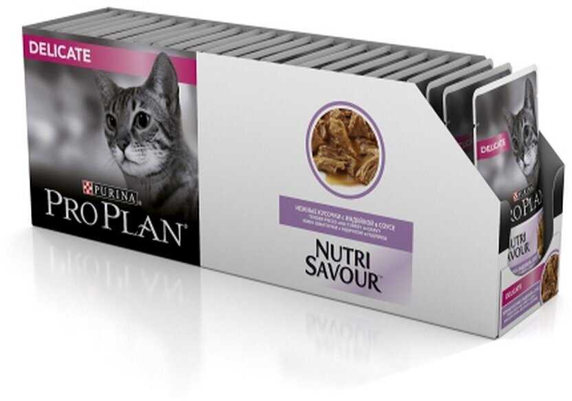 Корм для кошек Pro Plan NutriSavour с индейкой фотография 16