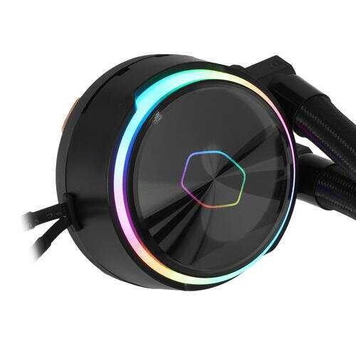 Система водяного охлаждения Cooler Master MasterLiquid PL240 Flux фотография 21