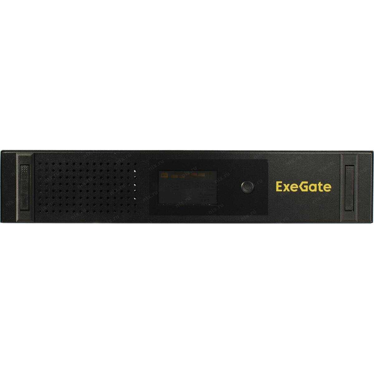 Источник бесперебойного питания EXEGATE ServerRM UNL-1000 (EX293850RUS) фотография 13