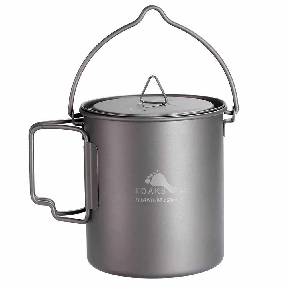 Титановый котелок Toaks 750мл фотография 20