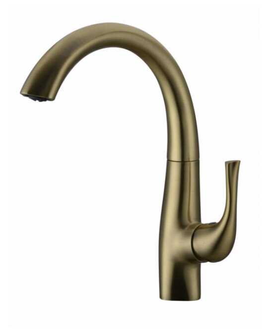 Смеситель для кухни (мойки) KAISER Comba 48033-1 Bronze, рычажный