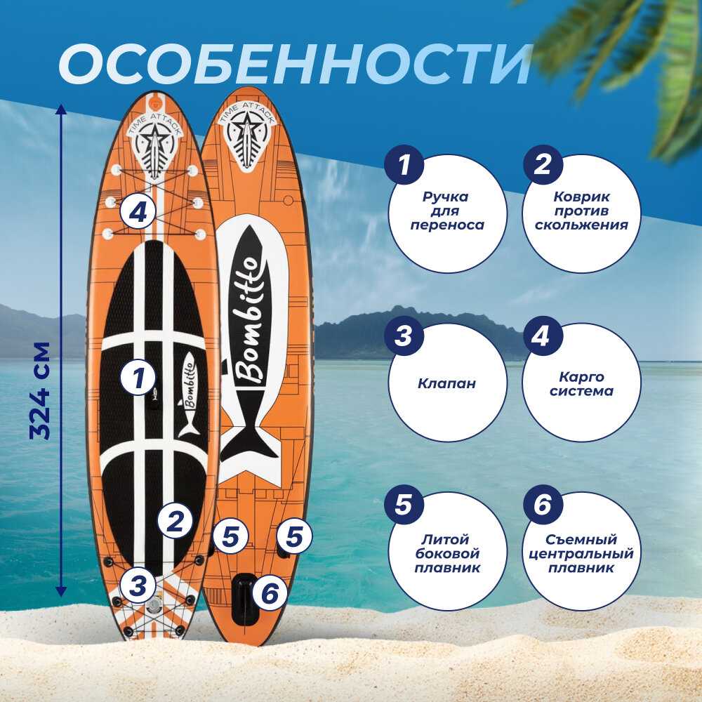 Надувная SUP доска Bombitto Standart Wild (11.5) фотография 21