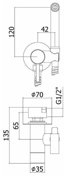 Смеситель Paffoni ZDUP110HG фотография 1