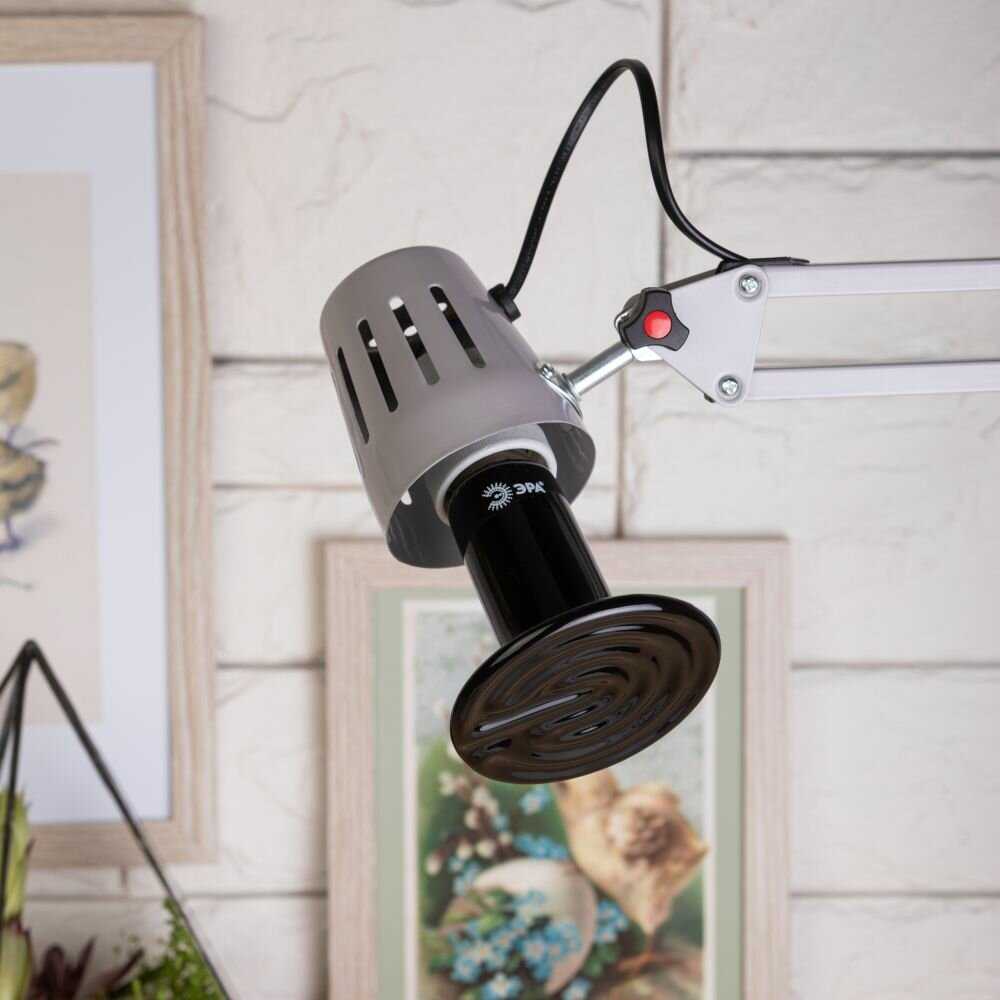 Инфракрасная лампа ЭРА FITO-150W-НQ (150Вт) фотография 2