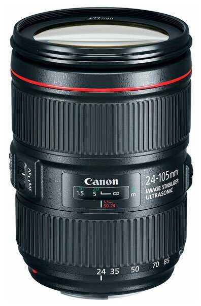 Объектив Canon EF 24-105mm f/4L IS II USM фотография 3