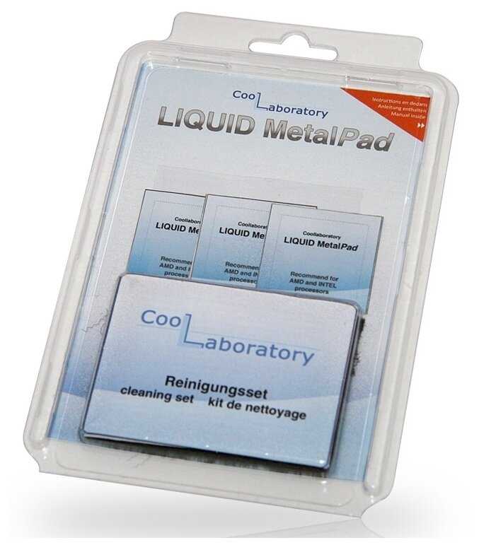 Термопрокладка Coollaboratory Liquid MetalPad фотография 5